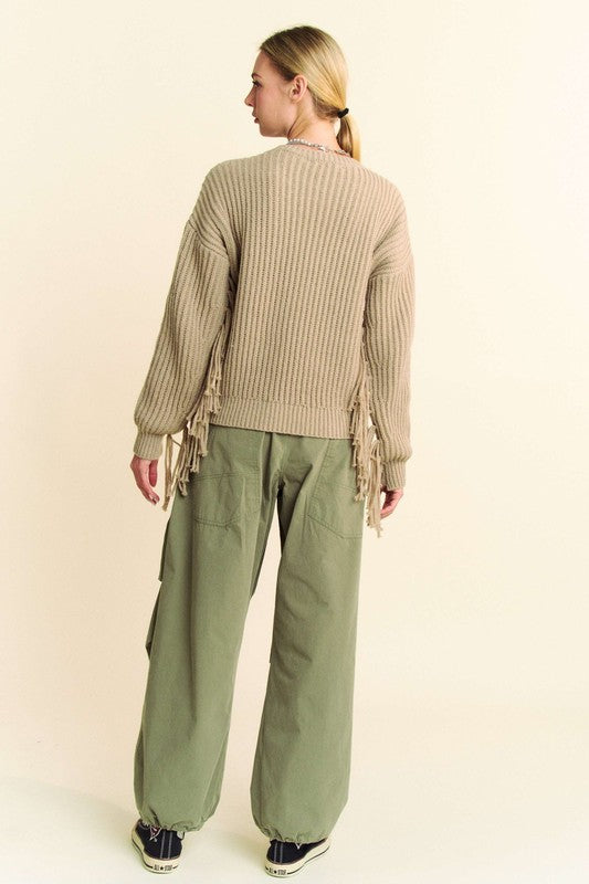 Davi & Dani Drawstring Baggy Pants with Pockets-Chaelisa's New Jammies