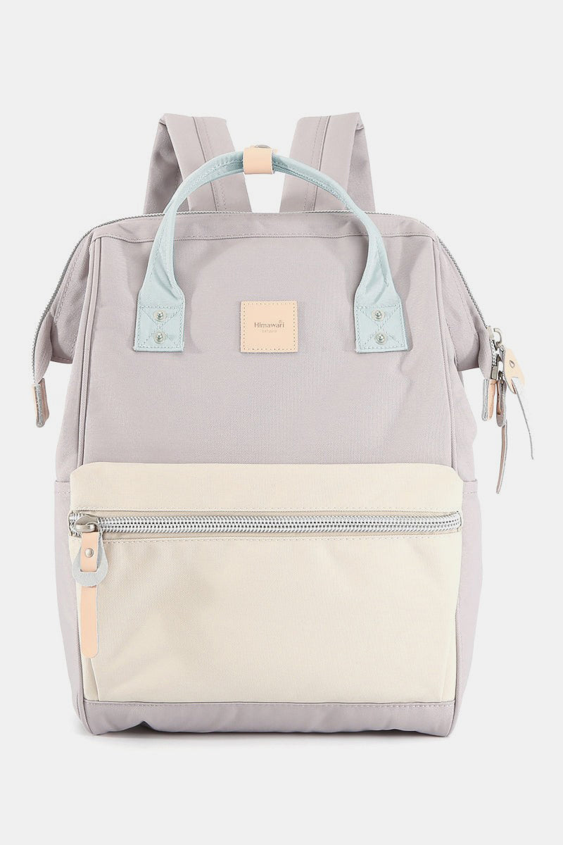 Himawari Water Resistant Canvas Backpack Bag with Side Pockets-Chaelisa's New Jammies