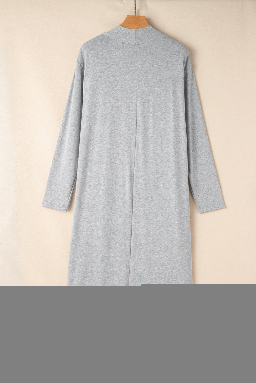 Light Grey Split Long Cardigan and Skinny Pants Lounge Set-Chaelisa's New Jammies