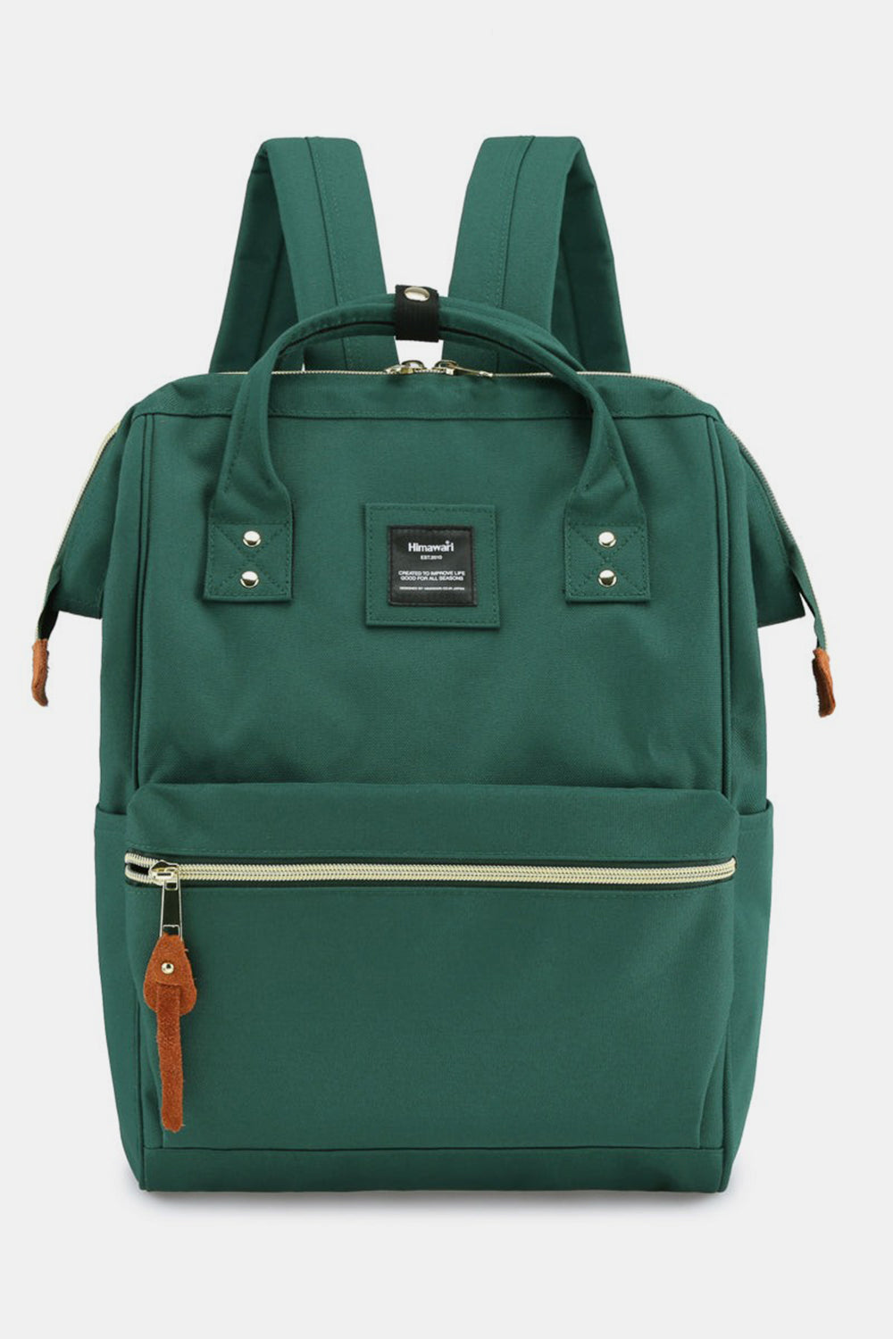 Himawari Waterproof Canvas Backpack Bag with Side Pockets-Chaelisa's New Jammies