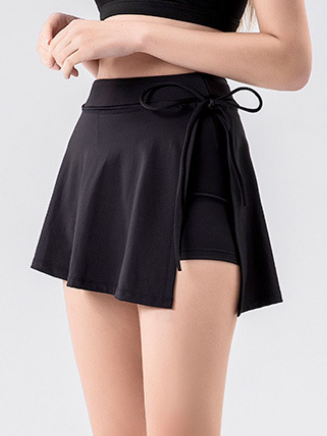 High Waist Active Skort with Pockets-Chaelisa's New Jammies
