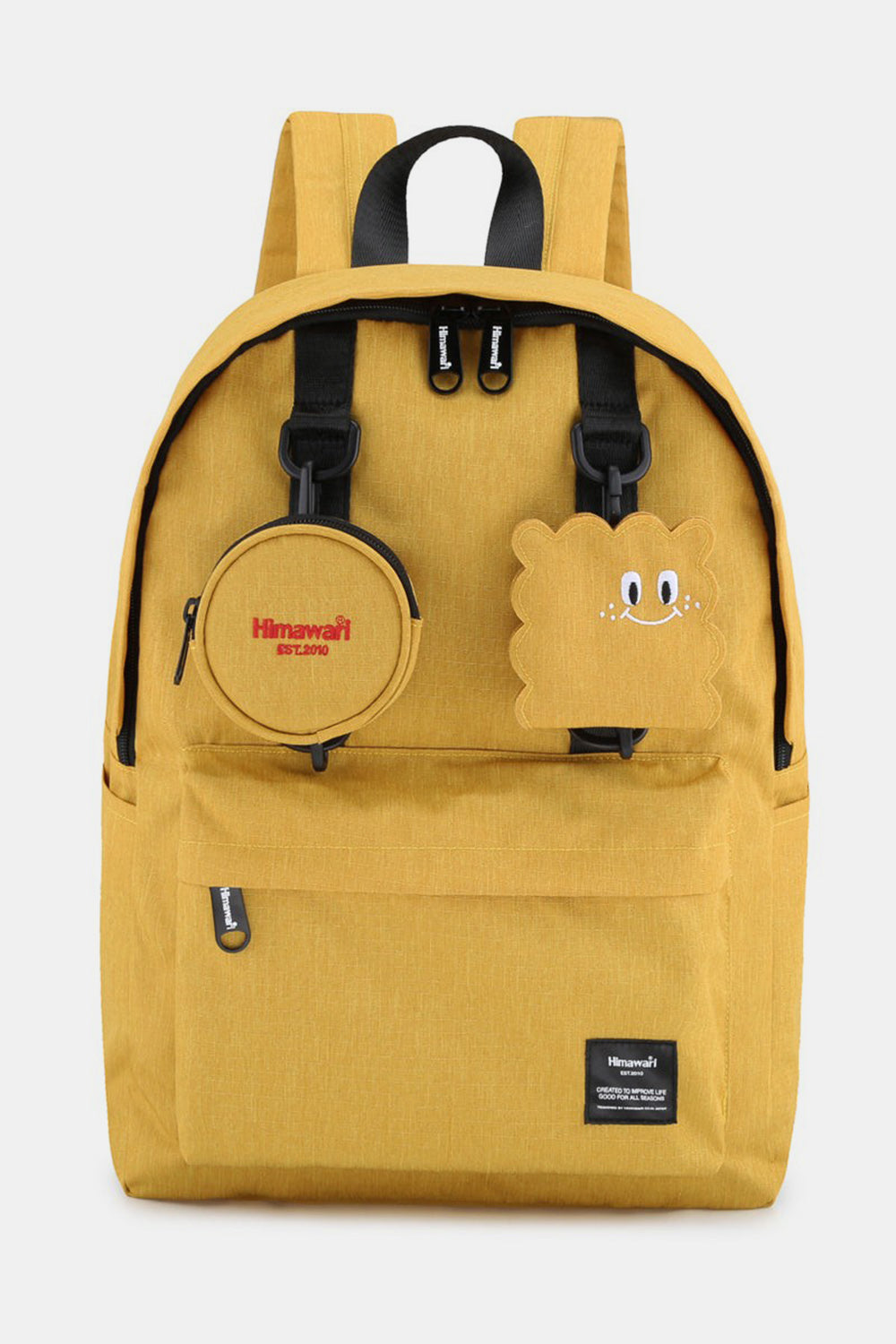 Himawari Waterproof Canvas Backpack Bag with Removable Coin Purse-Chaelisa's New Jammies