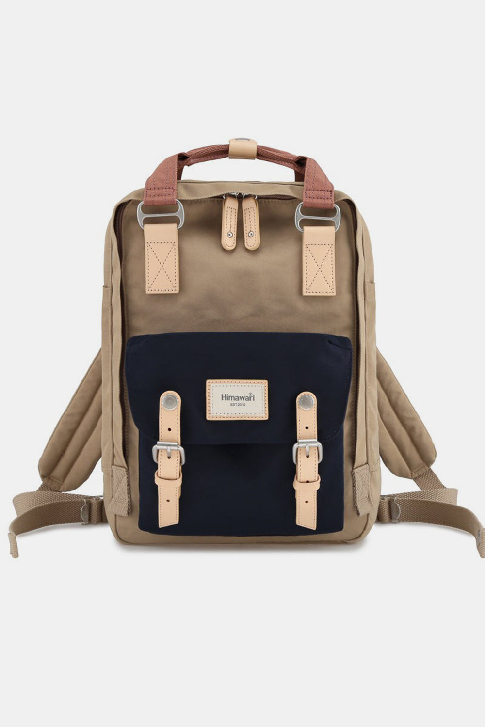 Himawari Contrast Waterproof Nylon Backpack Bag-Chaelisa's New Jammies