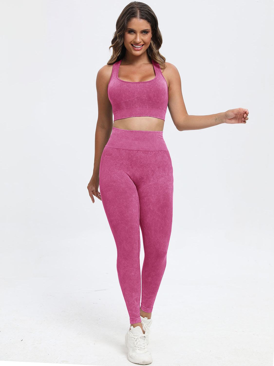 Scoop Neck Wide Strap Top and Pants Active Set-Chaelisa's New Jammies