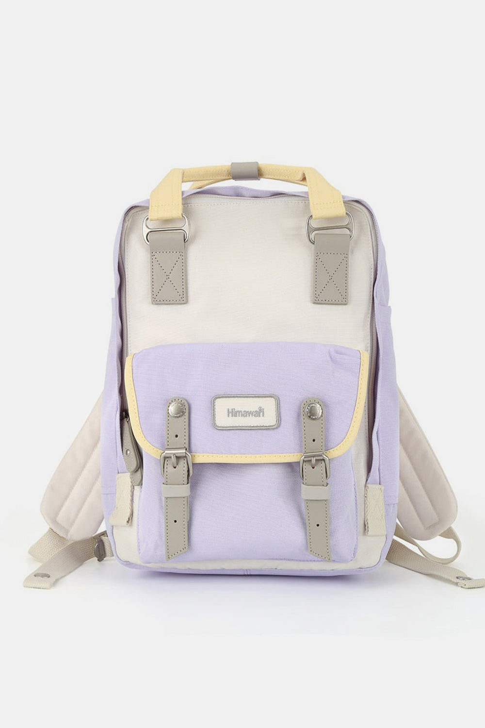 Himawari Contrast Water and Scratch-Resistant Nylon Backpack Bag-Chaelisa's New Jammies