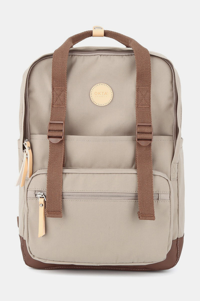 Himawari Waterproof Canvas Backpack Bag with Side Pockets-Chaelisa's New Jammies