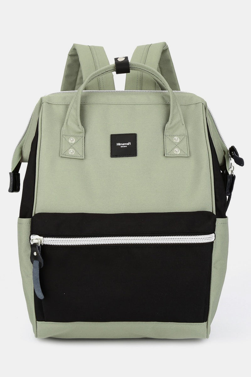 Himawari Water Resistant Canvas Backpack Bag with Side Pockets-Chaelisa's New Jammies