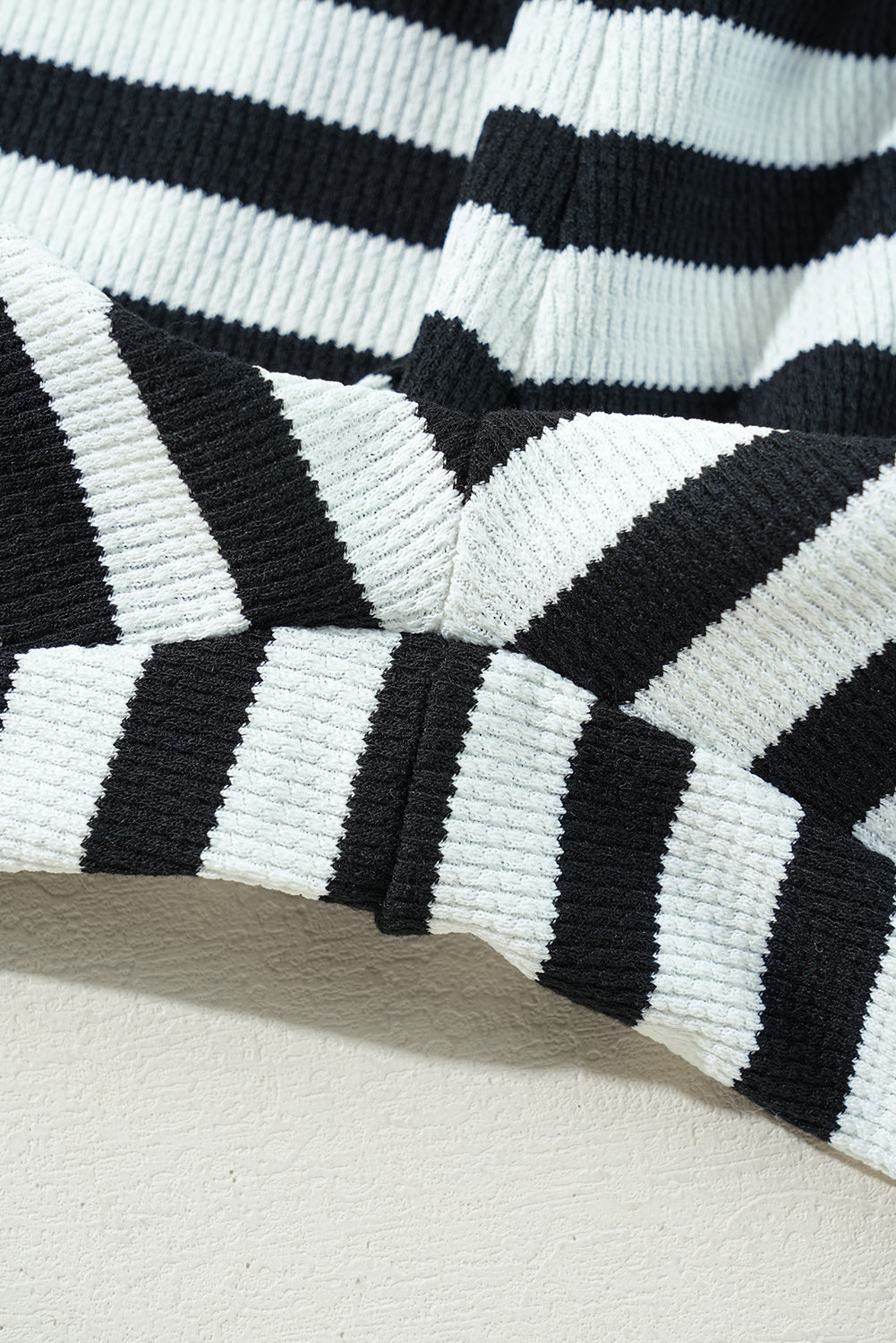 Black Stripe Lace-up Waist Casual Flared Pants-Chaelisa's New Jammies