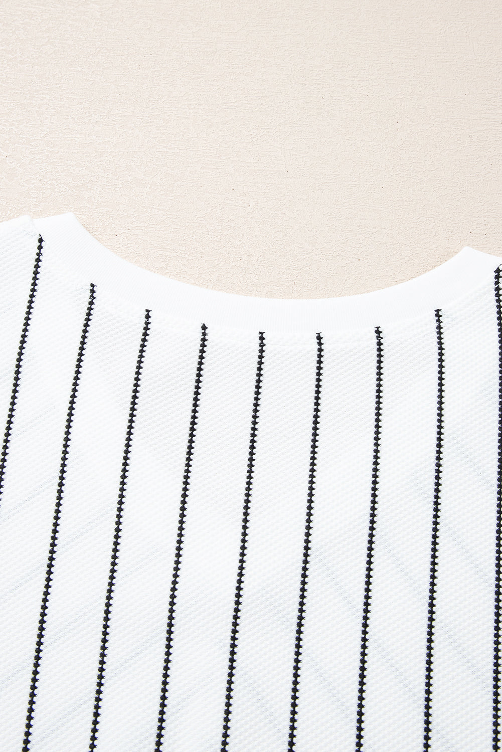 Black Stripe Chevron Striped V Neck Long Sleeve Casual Top-Chaelisa's New Jammies