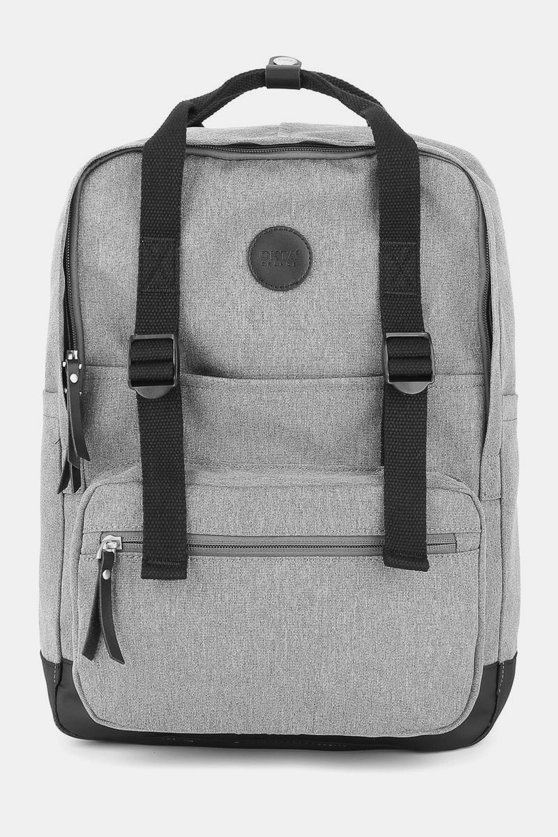 Himawari Waterproof Canvas Backpack Bag with Side Pockets-Chaelisa's New Jammies