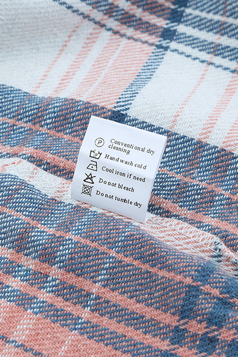 Pink & Grey Plaid Button Up Collared Flannel Shacket-Chaelisa's New Jammies