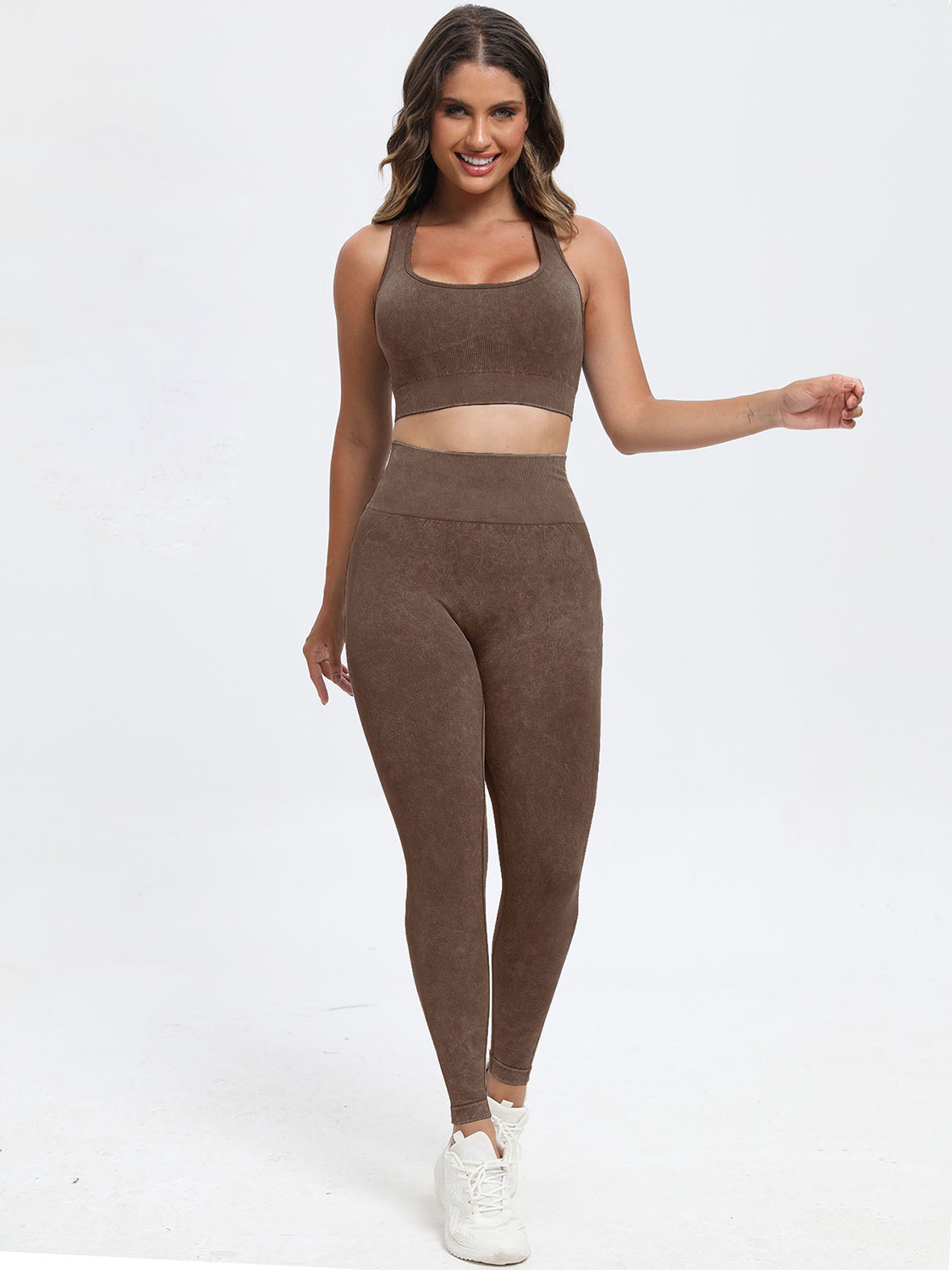 Scoop Neck Wide Strap Top and Pants Active Set-Chaelisa's New Jammies