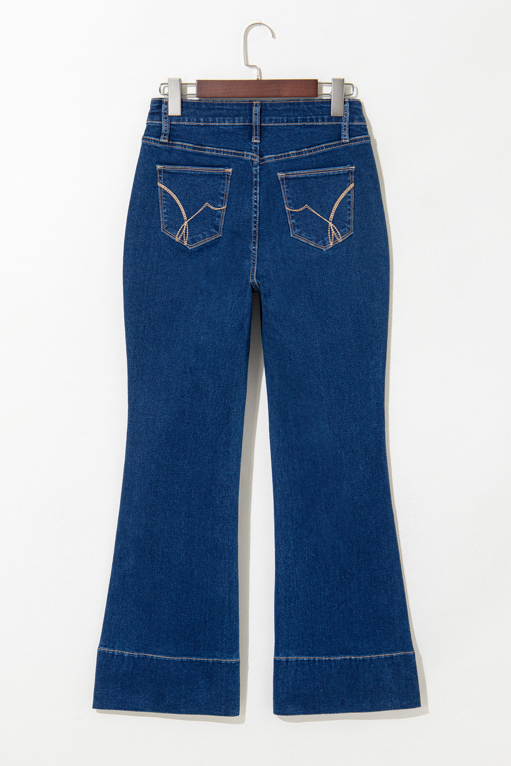 Sail Blue Center Seam Deep Wash Straight Jeans-Chaelisa's New Jammies