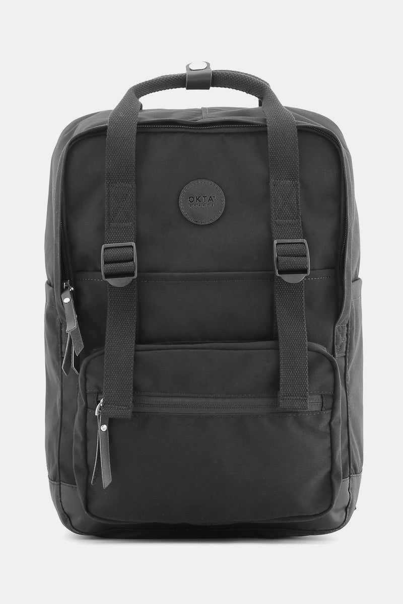 Himawari Waterproof Canvas Backpack Bag with Side Pockets-Chaelisa's New Jammies