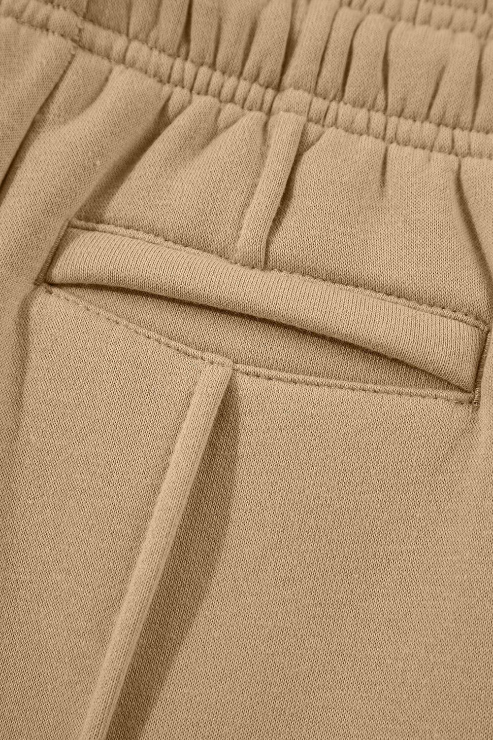 Smoke Gray Exposed Seam Drawstring High Waist Wide Leg Pants-Chaelisa's New Jammies