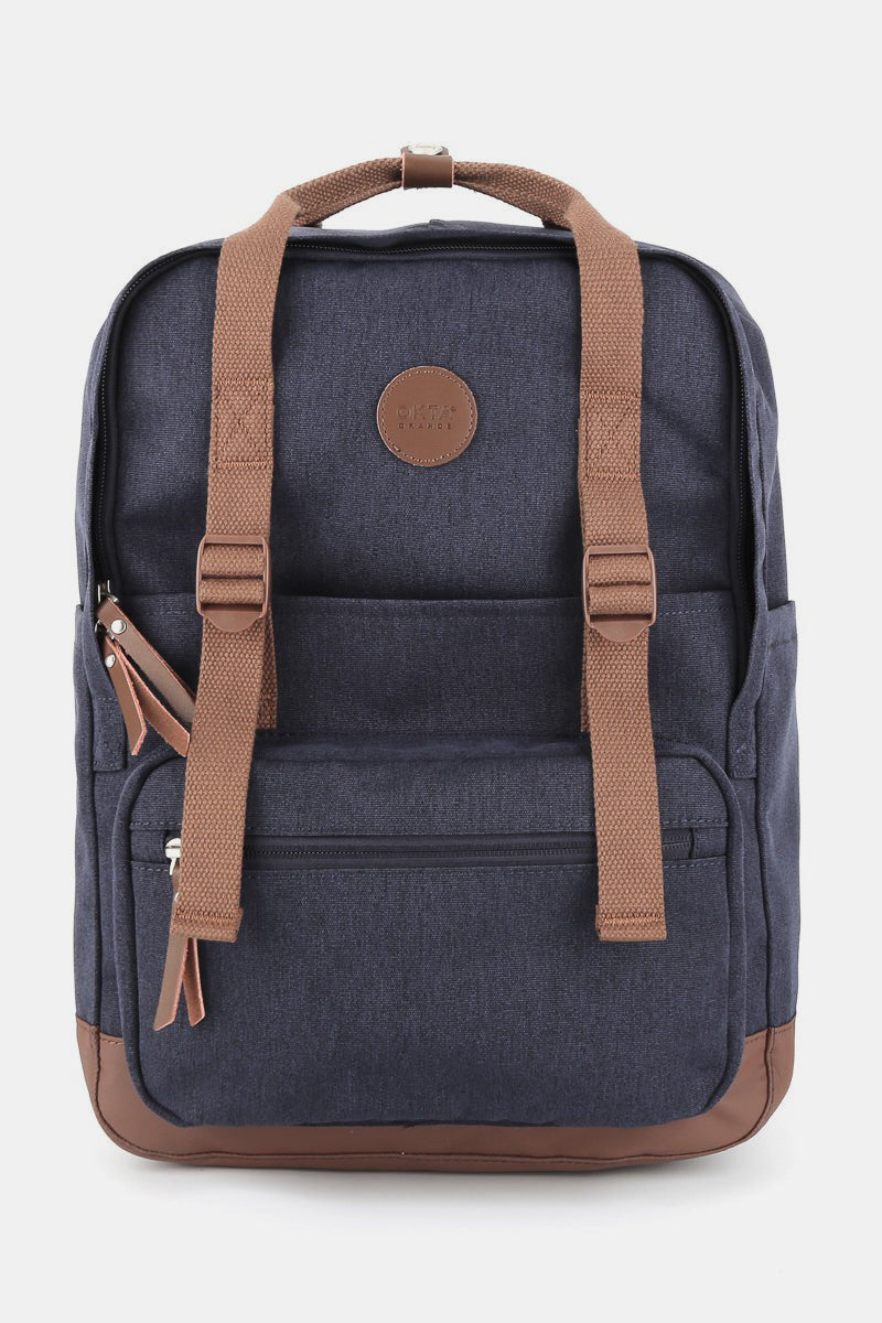 Himawari Waterproof Canvas Backpack Bag with Side Pockets-Chaelisa's New Jammies