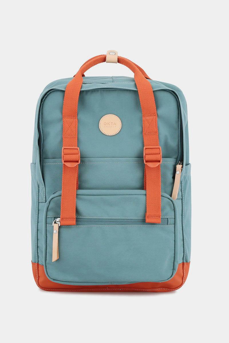 Himawari Waterproof Canvas Backpack Bag with Side Pockets-Chaelisa's New Jammies