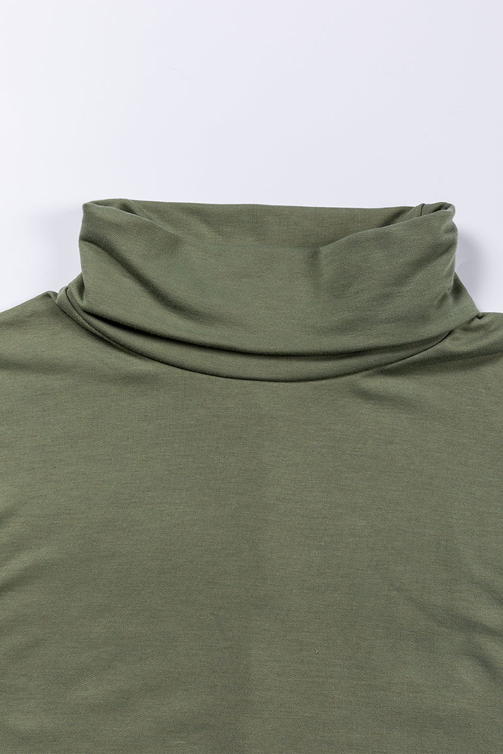 Jungle Green Cowl Neck Shift Tunic Top-Chaelisa's New Jammies