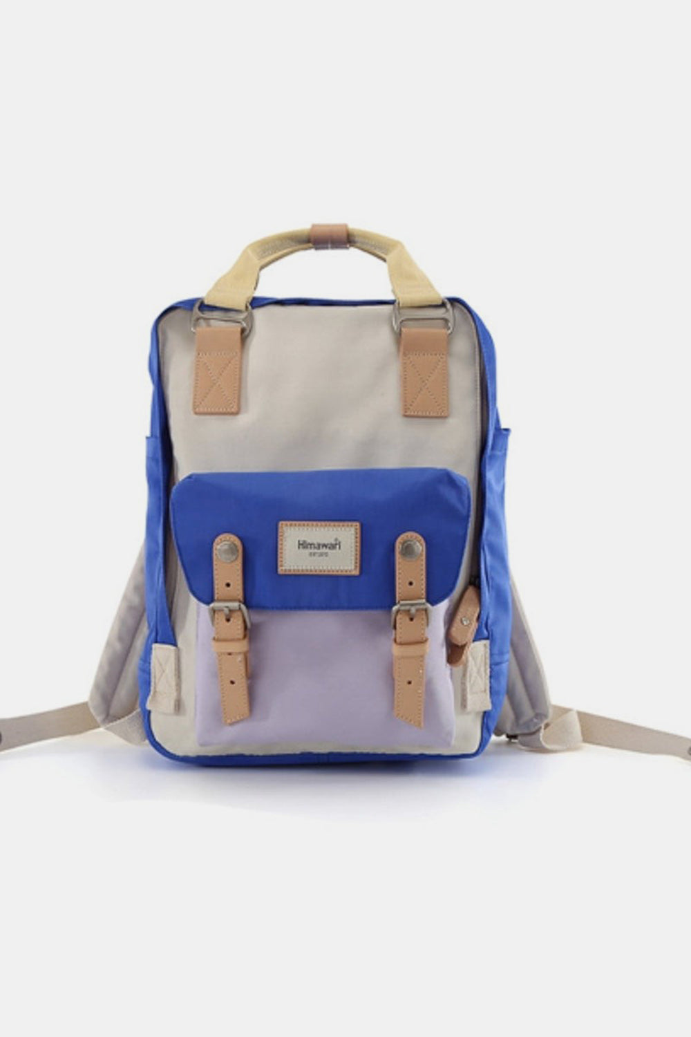 Himawari Contrast Waterproof Nylon Backpack Bag-Chaelisa's New Jammies