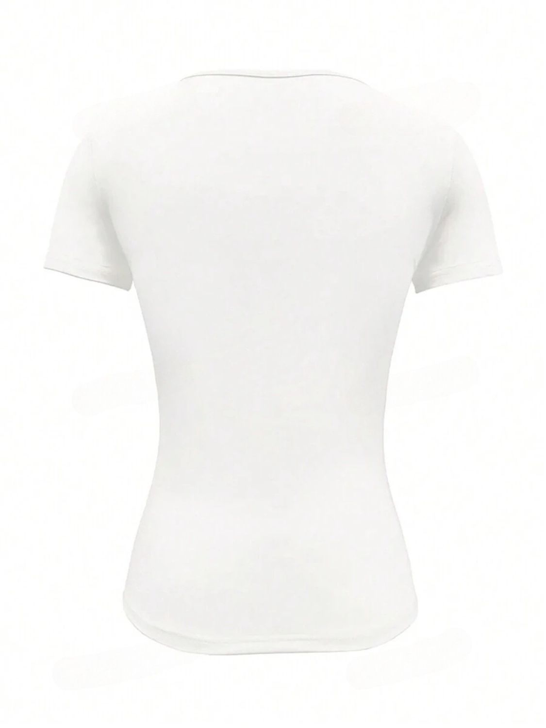 Round Neck Short Sleeve T-Shirt-Chaelisa's New Jammies