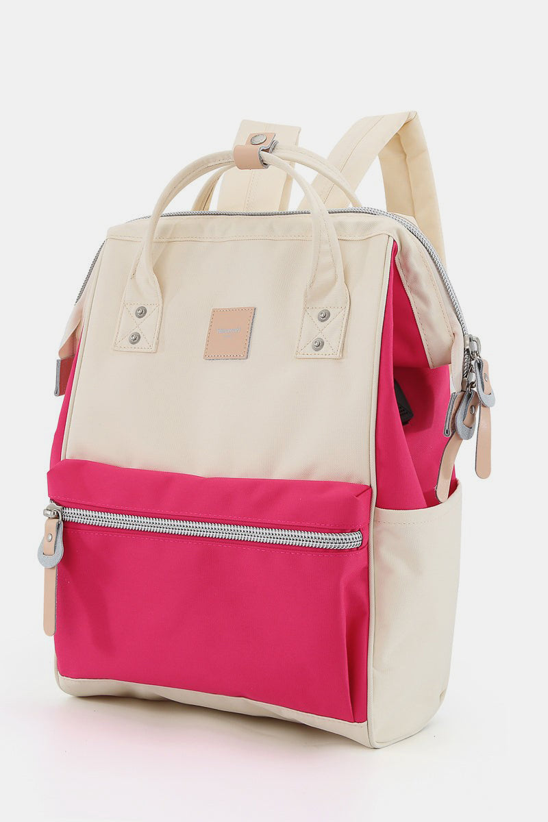 Himawari Water Resistant Canvas Backpack Bag with Side Pockets-Chaelisa's New Jammies