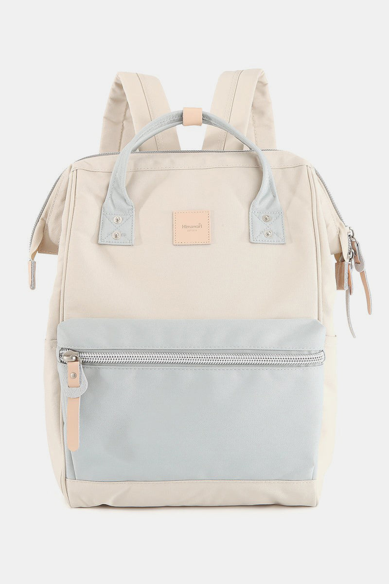 Himawari Water Resistant Canvas Backpack Bag with Side Pockets-Chaelisa's New Jammies