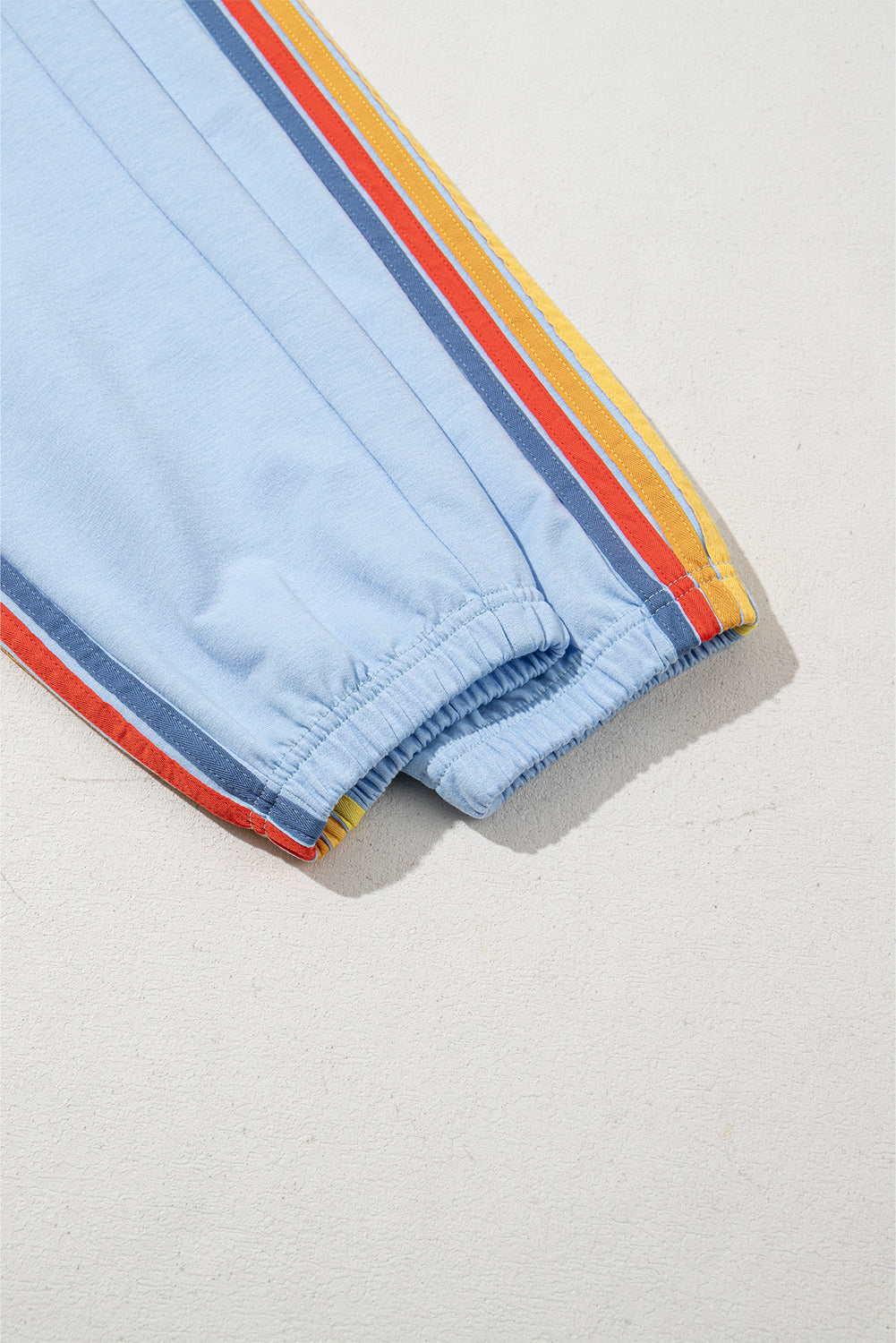 Light Blue Counting Rainbows High Waist Sweatpants-Chaelisa's New Jammies