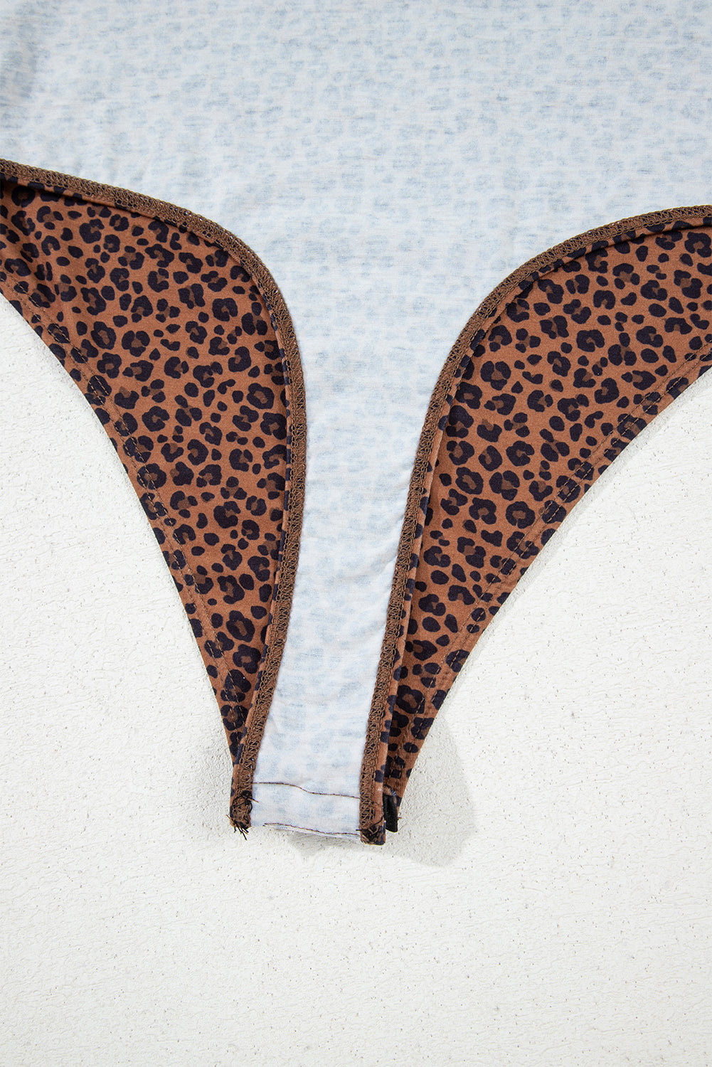 Brown Leopard Printed Sleeveless Scoop Neck Bodysuit-Chaelisa's New Jammies