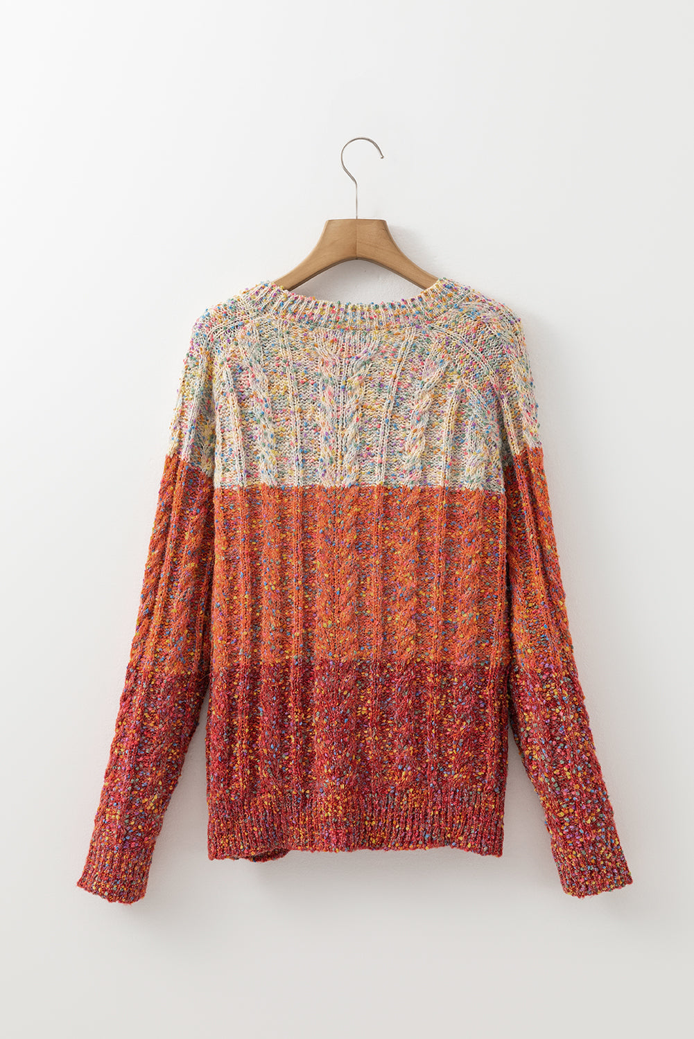Multicolour Colorful Confetti Wool Ball Knitted Sweater-Chaelisa's New Jammies