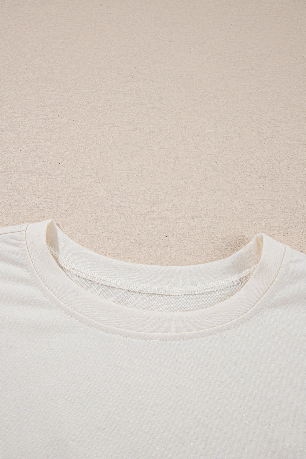 Beige 2pcs Cropped Tee and Ruffle High Waist Skort Set-Chaelisa's New Jammies