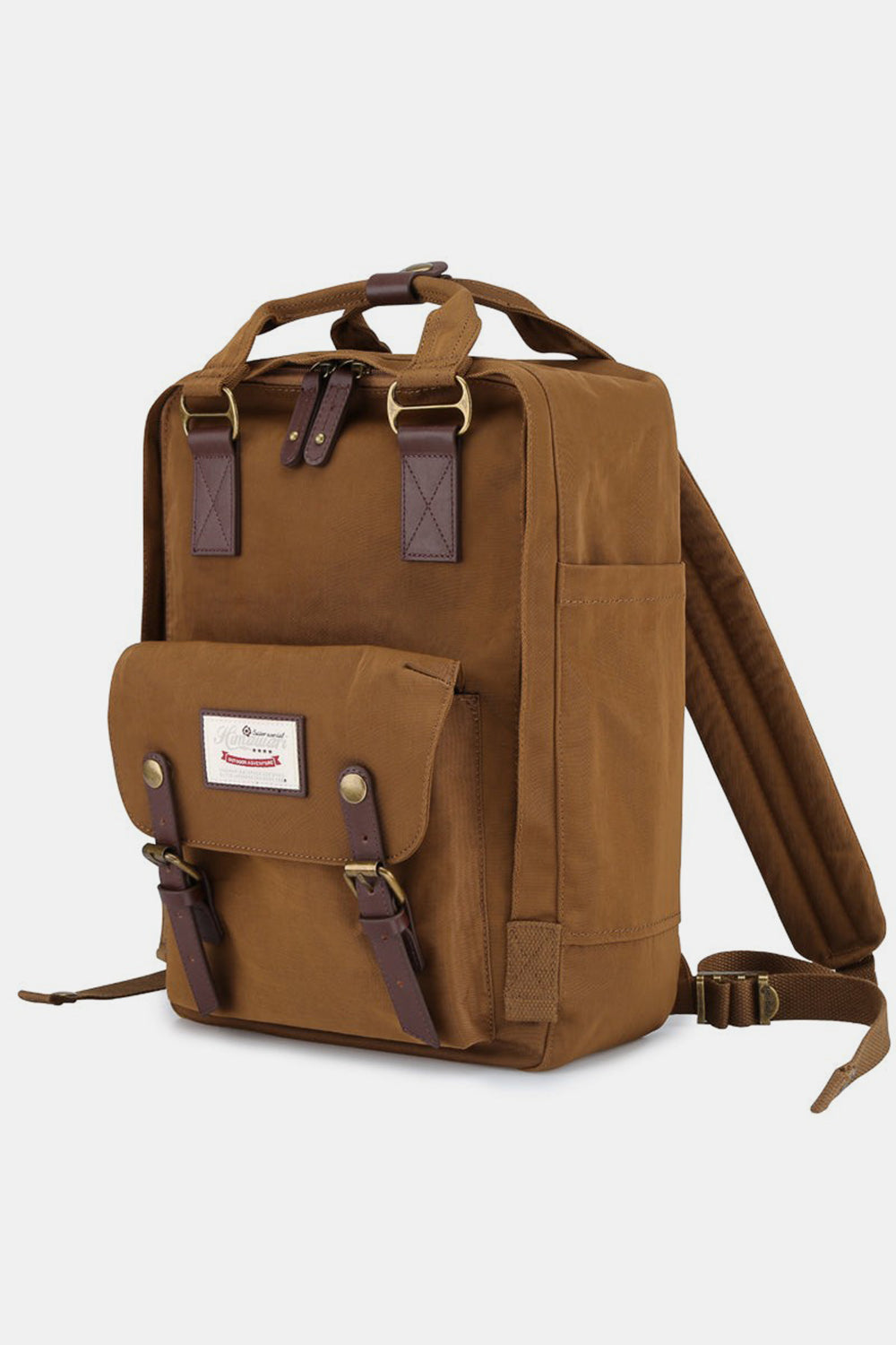 Himawari Contrast Waterproof Nylon Backpack Bag-Chaelisa's New Jammies