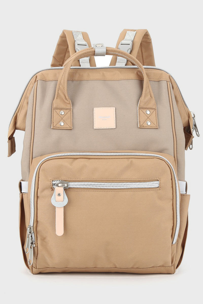 Himawari Waterproof Canvas Backpack Bag with Side Pockets-Chaelisa's New Jammies
