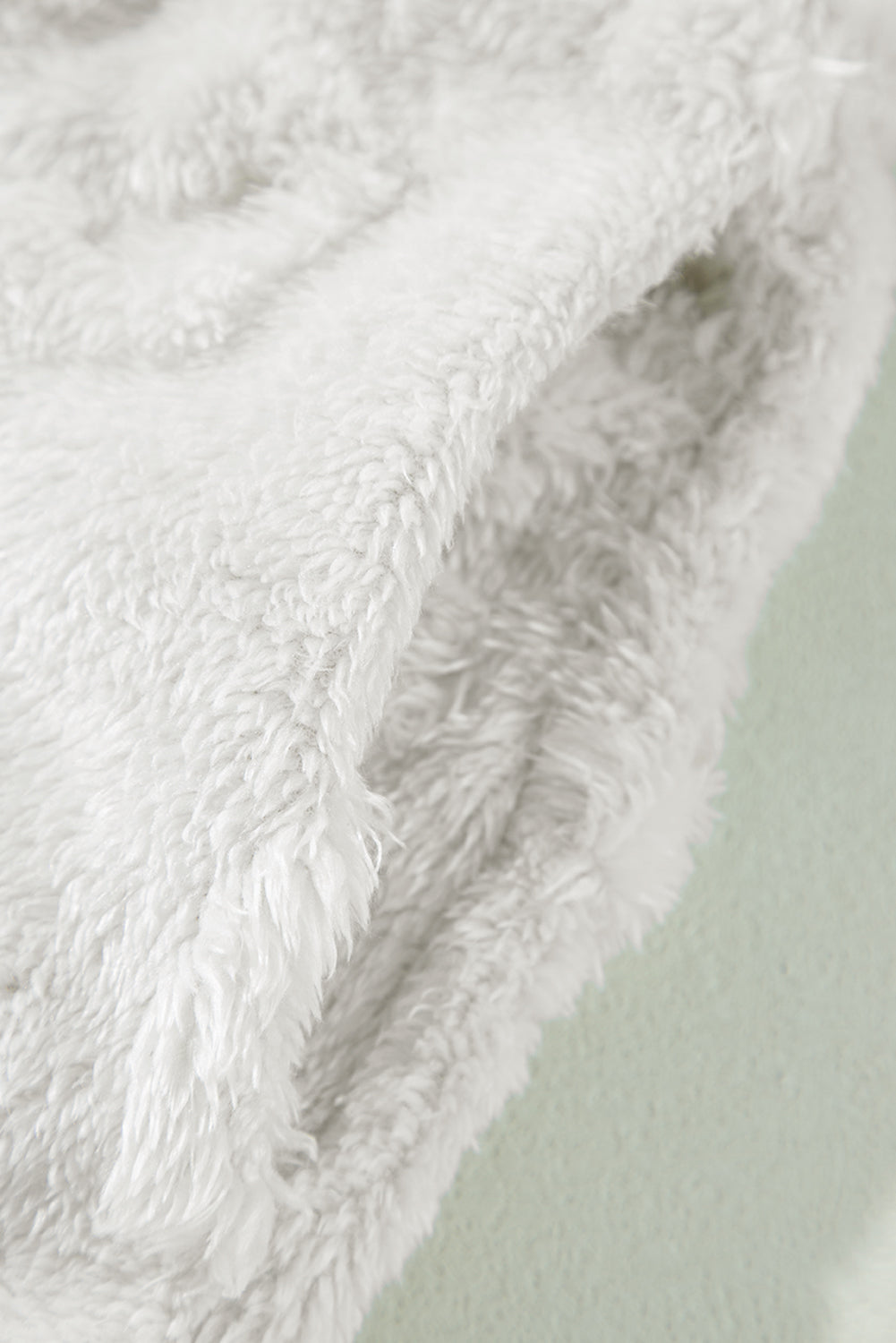 Light Grey Textured Leopard Fleece Loose Two Piece Lounge Set-Chaelisa's New Jammies