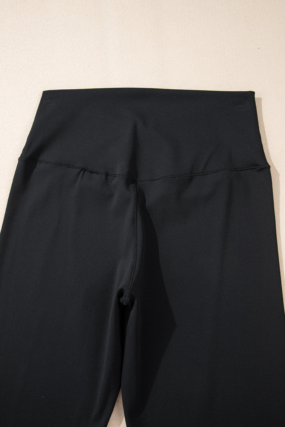 Black V Shape High Waist Flared Leggings-Chaelisa's New Jammies