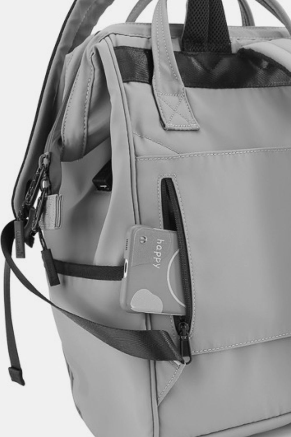 Himawari Waterproof Backpack Bag with External USB Port-Chaelisa's New Jammies