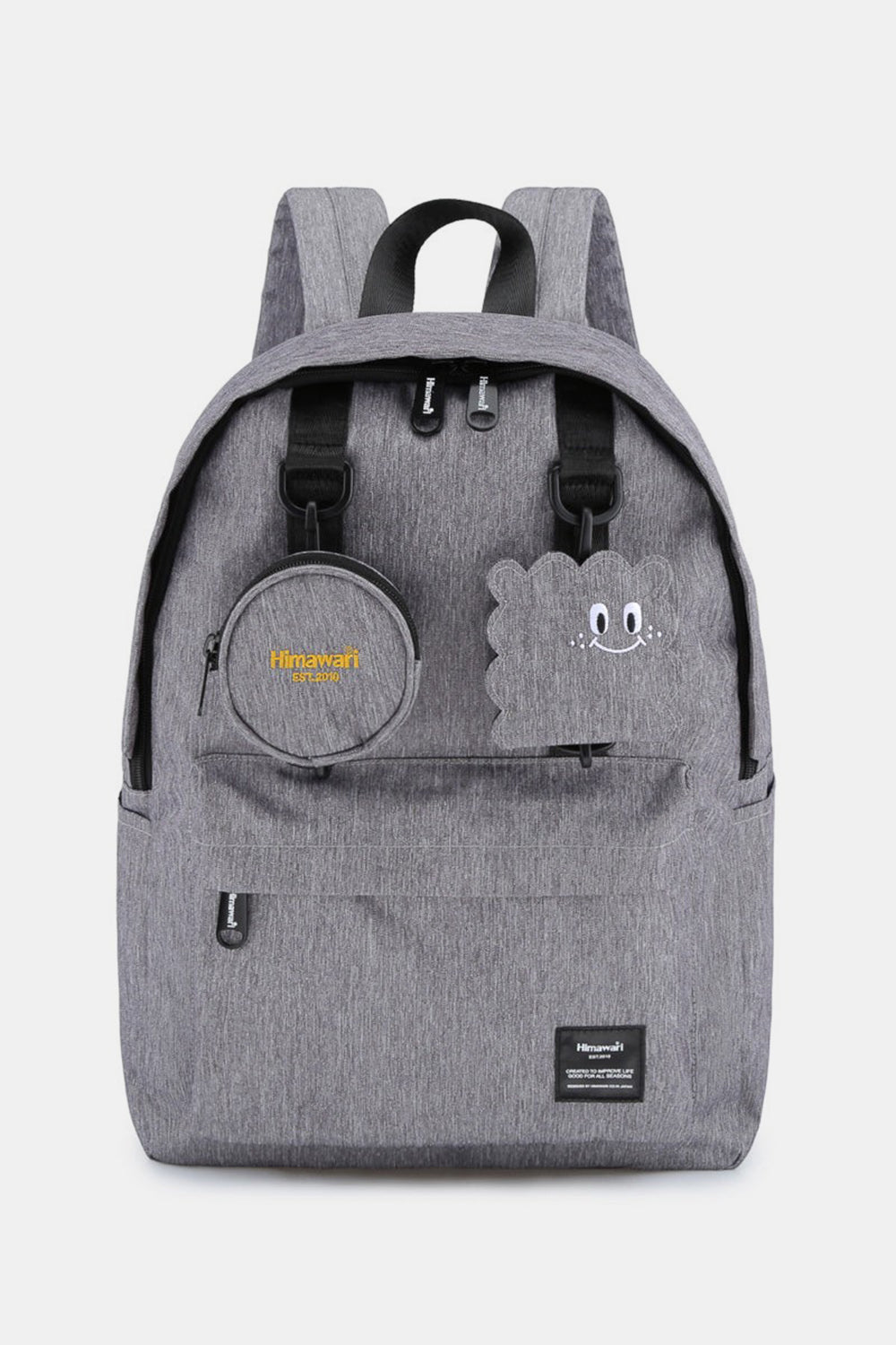 Himawari Waterproof Canvas Backpack Bag with Removable Coin Purse-Chaelisa's New Jammies