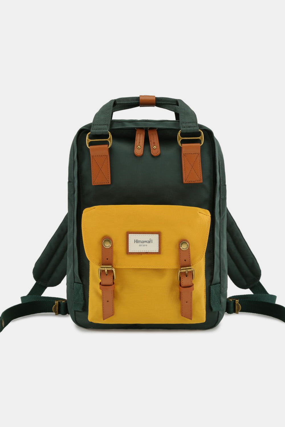 Himawari Contrast Waterproof Nylon Backpack Bag-Chaelisa's New Jammies