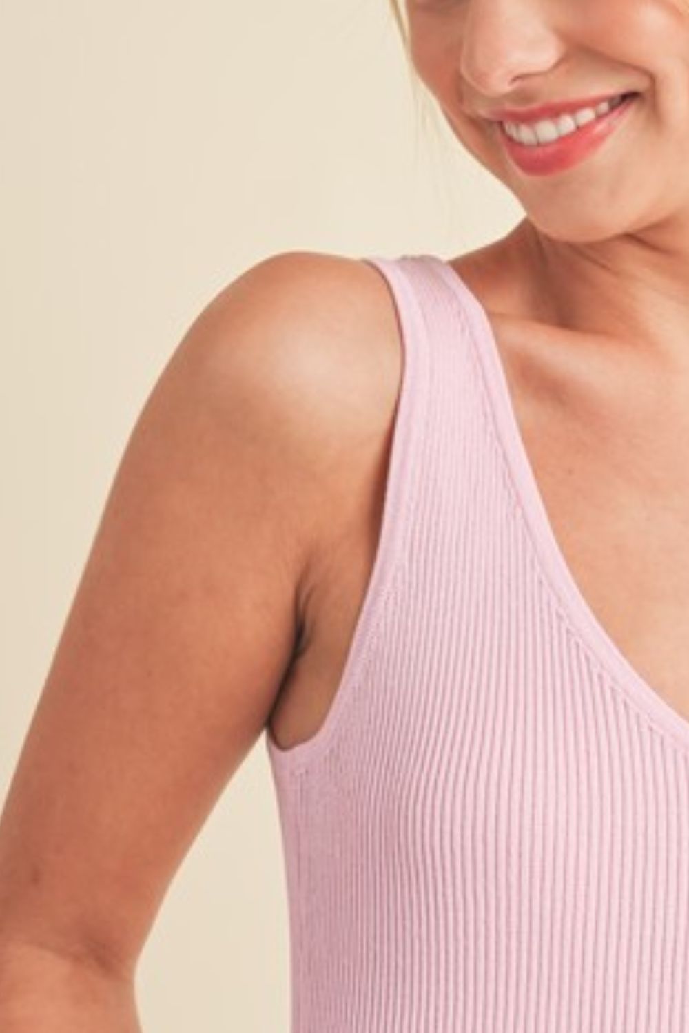 Aemi + Co Ribbed Wide Strap Knit Tank-Chaelisa's New Jammies
