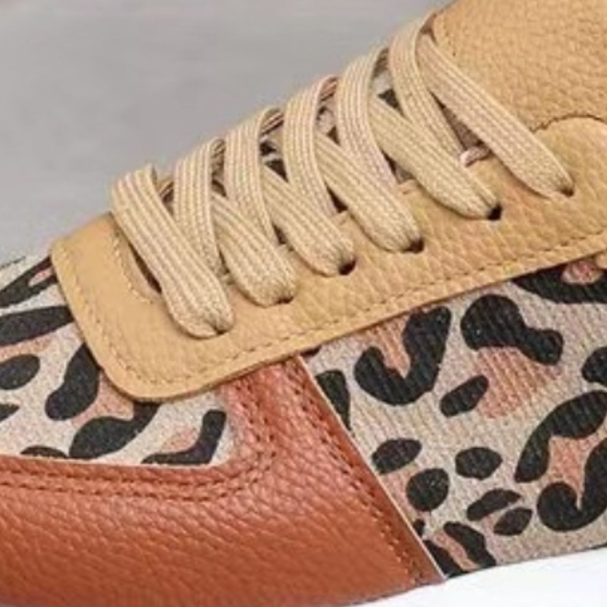 Tied Printed PU Leather Athletic-Chaelisa's New Jammies