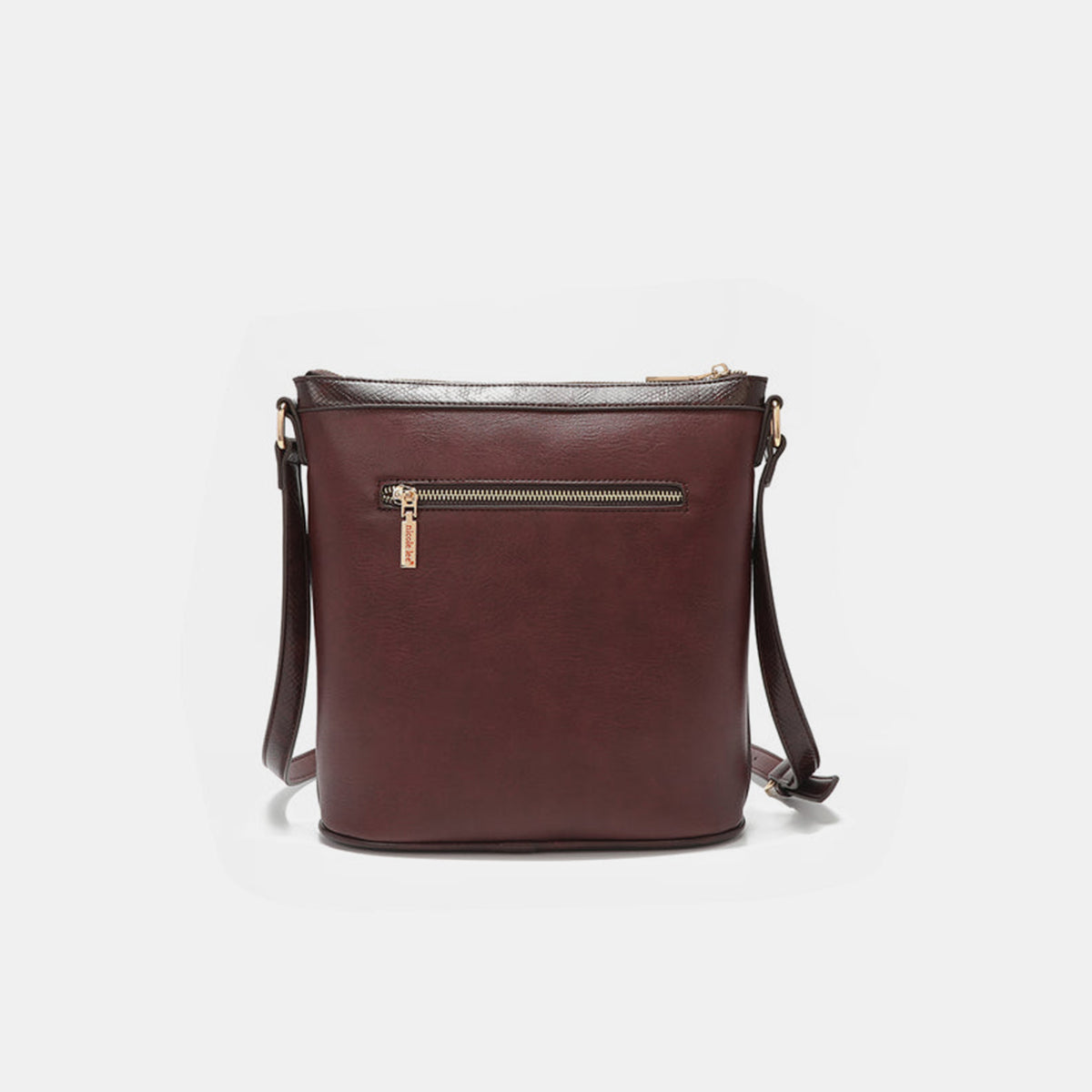Nicole Lee USA Metallic Stitching Embroidery Inlaid Rhinestone Crossbody Bag-Chaelisa's New Jammies