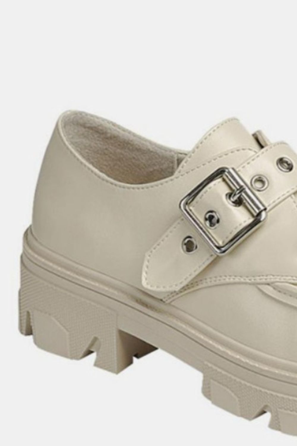 Forever Link Buckled Platform Lug Sole Loafers-Chaelisa's New Jammies
