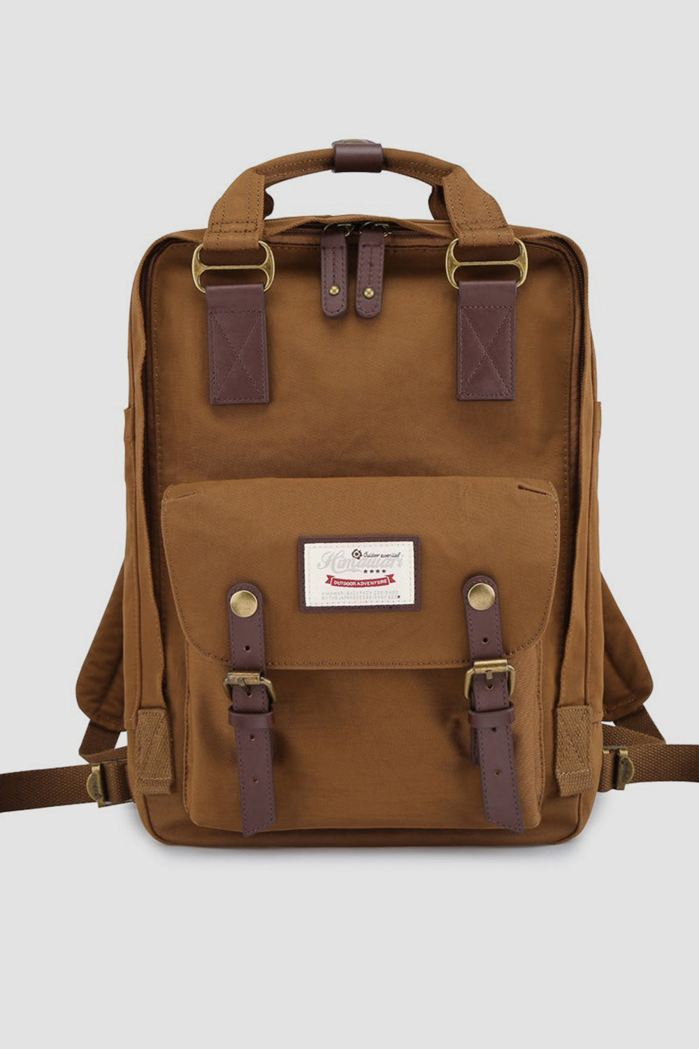 Himawari Contrast Waterproof Nylon Backpack Bag-Chaelisa's New Jammies