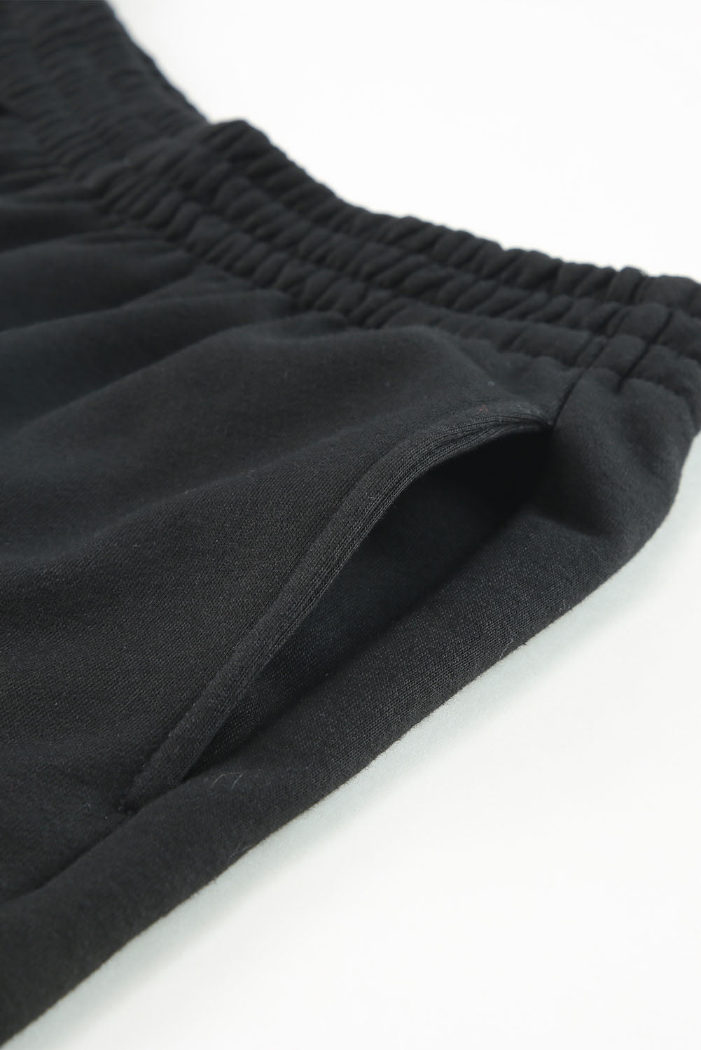 Black Casual High Neck Henley Top and Short Outfit-Chaelisa's New Jammies