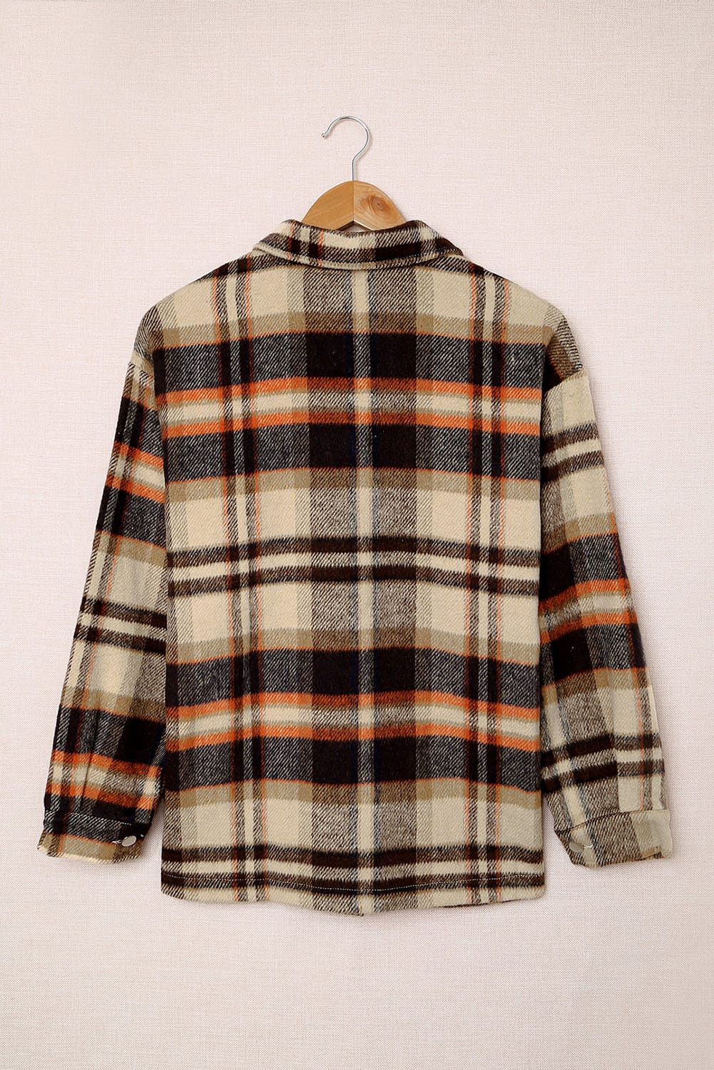 Multicolor Plaid Casual Button Up Flannel Shacket-Chaelisa's New Jammies