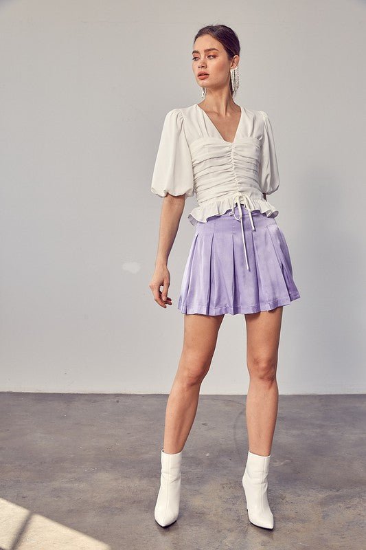 A Line Mini Skort - Chaelisa's New Jammies