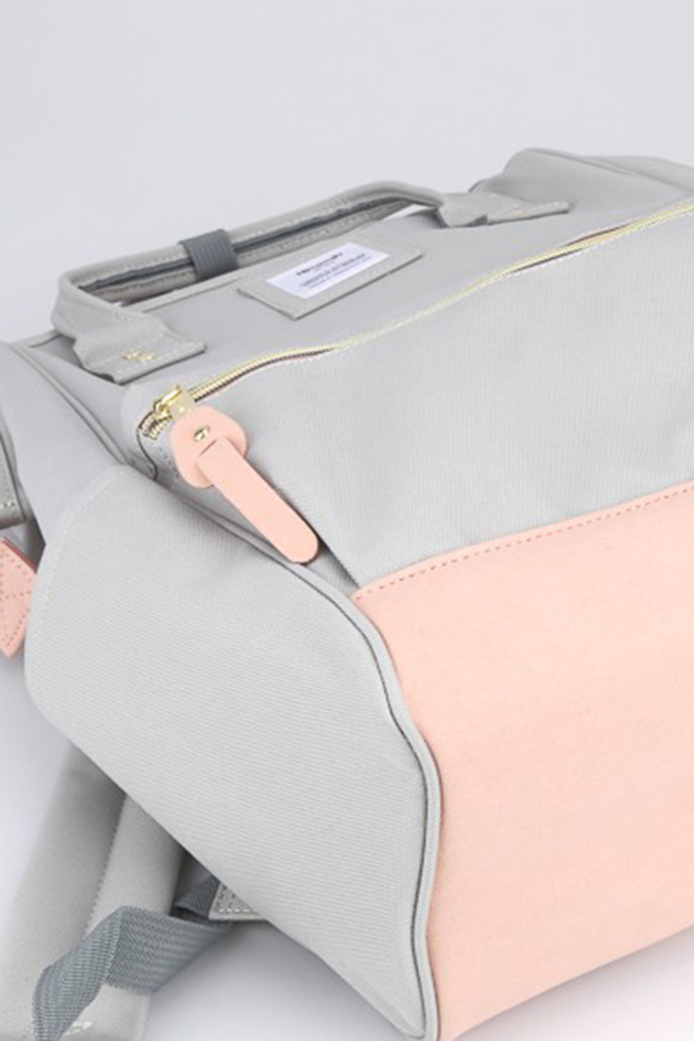 Himawari Contrast Waterproof Canvas Backpack Bag with Side Pockets-Chaelisa's New Jammies