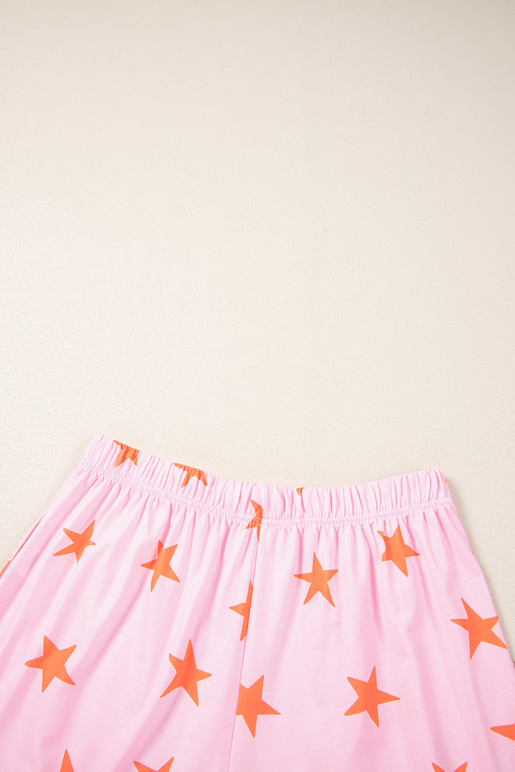 Pink Stars Short Sleeve Shirt and Shorts Bamboo Pajama Set-Chaelisa's New Jammies
