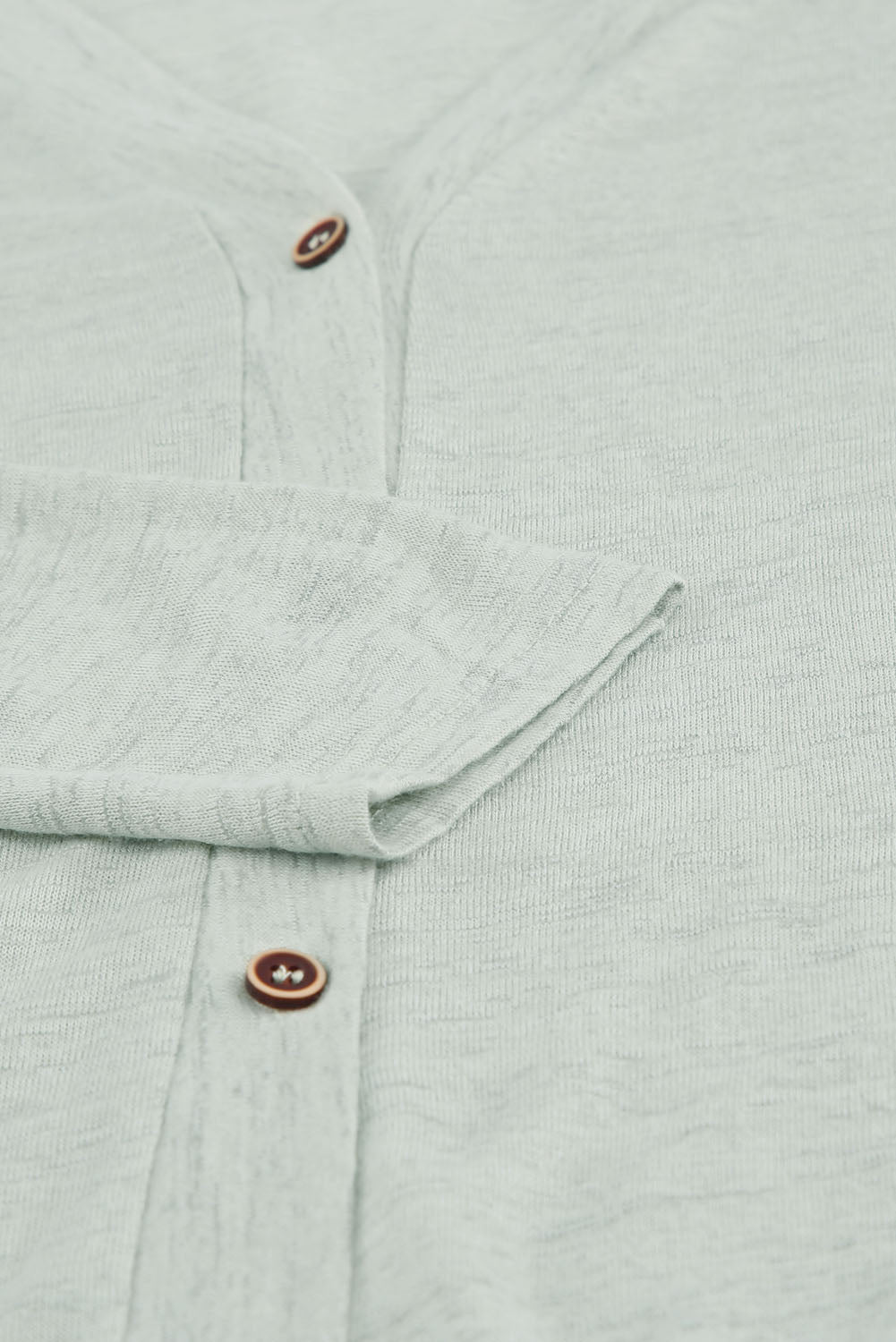Solid Color Open-Front Buttons Cardigan-Chaelisa's New Jammies