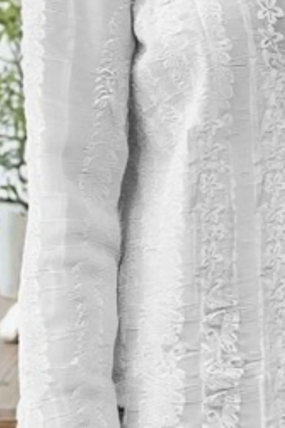 ADORA Embroidered Long Sleeve Button Down Shirt - Chaelisa's New Jammies