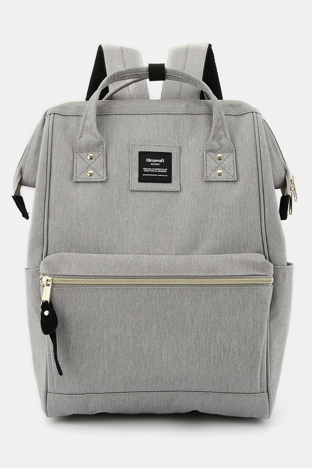Himawari Waterproof Canvas Backpack Bag with Side Pockets-Chaelisa's New Jammies